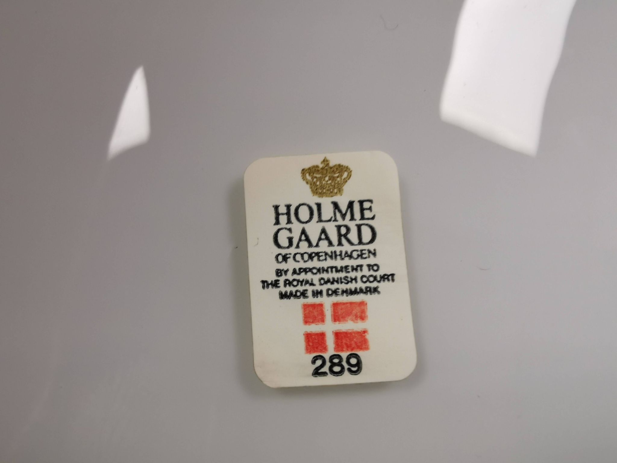 Hanging lamp designed by Sidse Werner for Danish Holmegaard, model apothecary 1980s.