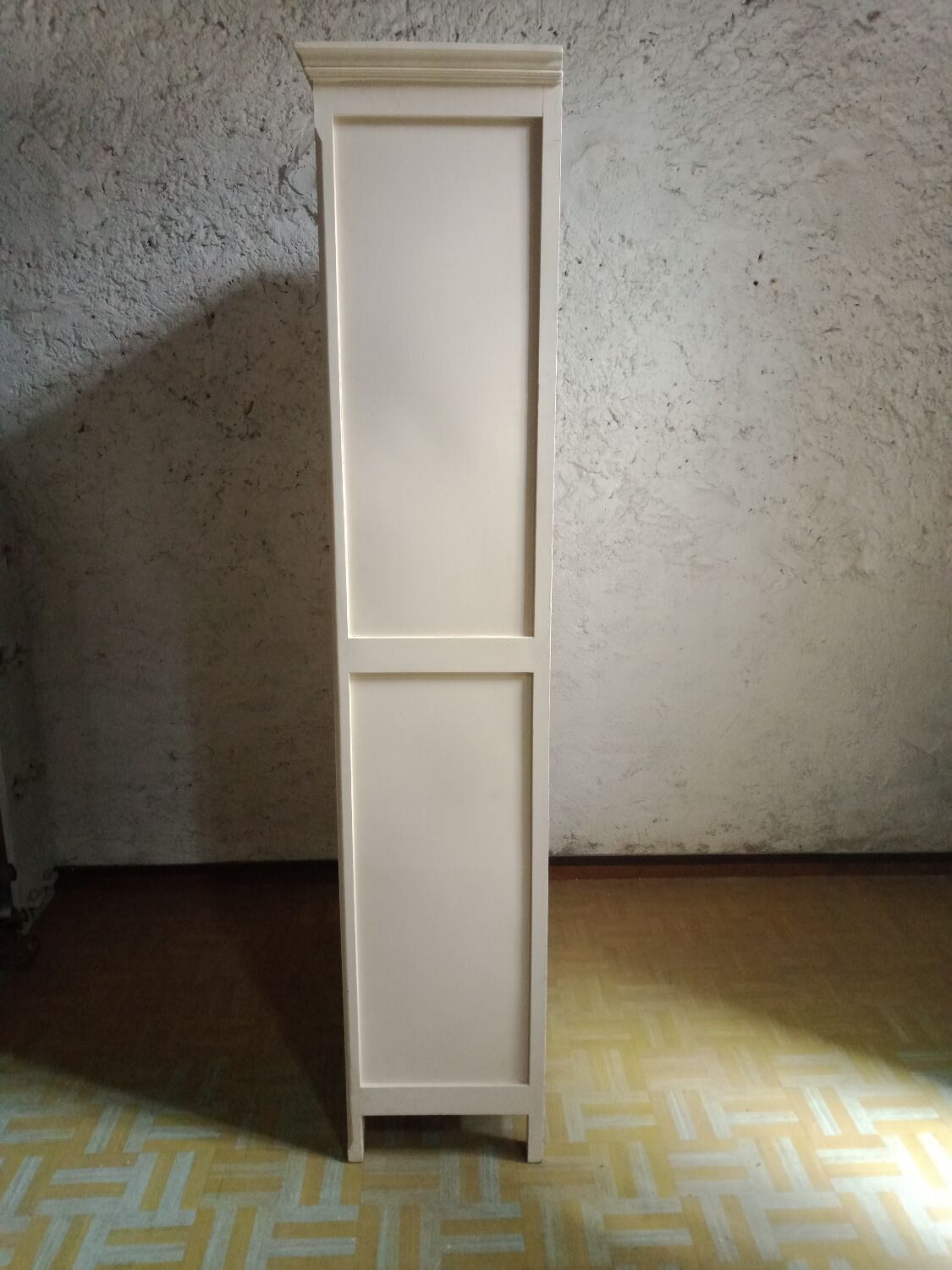 Old Parisian glass cabinet