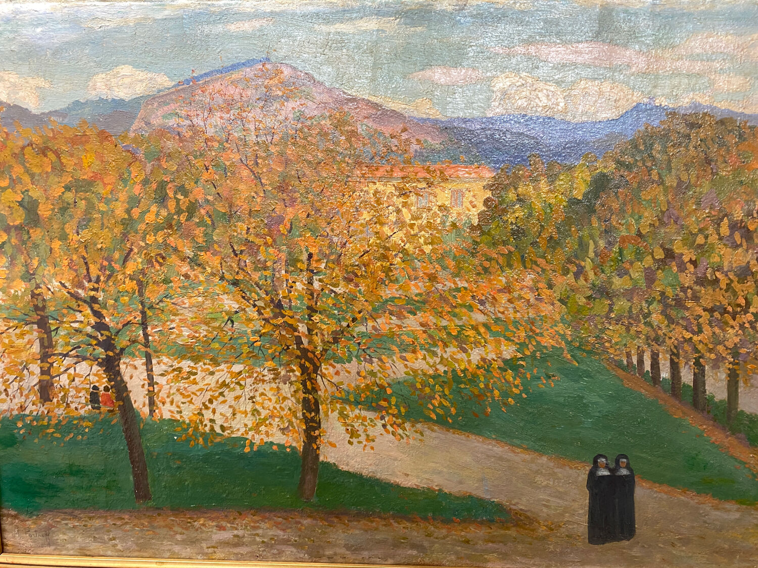 Landscape “Florence” signed Portnoff