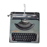 J M Rooy 50s travel writing machine