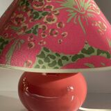 VINTAGE Leopard Ceramic LAMP