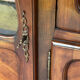 Sideboard, Louis XV style secretary in cherry wood, 1960s.