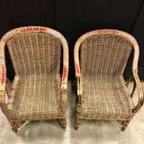 Pair of kids armchairs