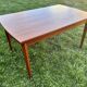 Scandinavian extendable teak dining table