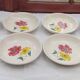 8 old hollow calotte plates