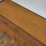 Scandinavian teak and metal sideboard