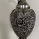 Ewer, Mauro Manetti art foundry, floral embossed decoration and bird's head handle
