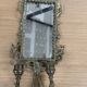 Napoleon III wall mirror with 2 bronze holders