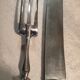 Silver/ivory leg service