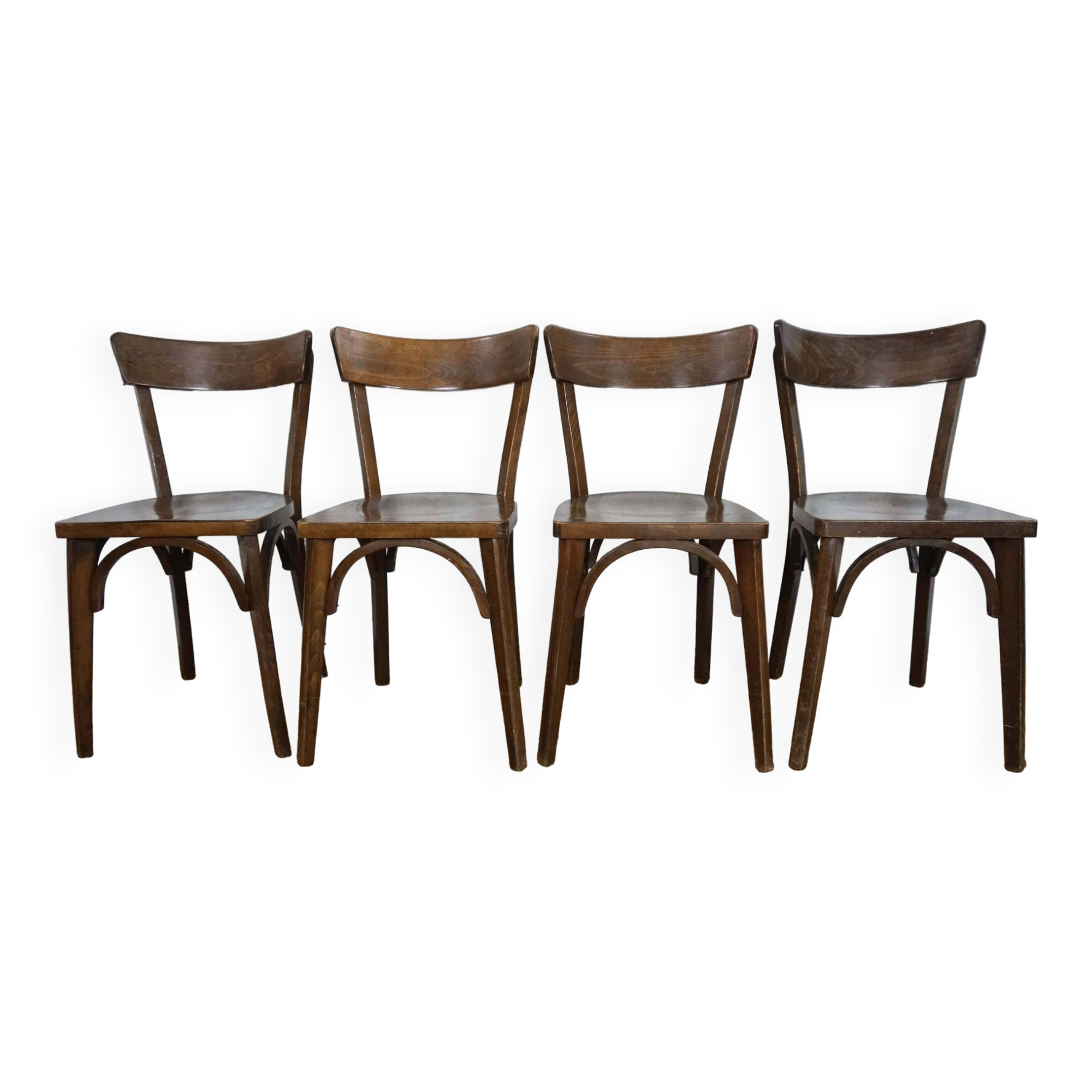 4 vintage bistro chairs