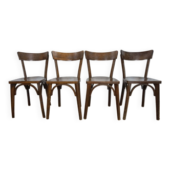4 vintage bistro chairs