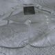 Vase planter in thick glass LEONARDO handmade original vintage shape