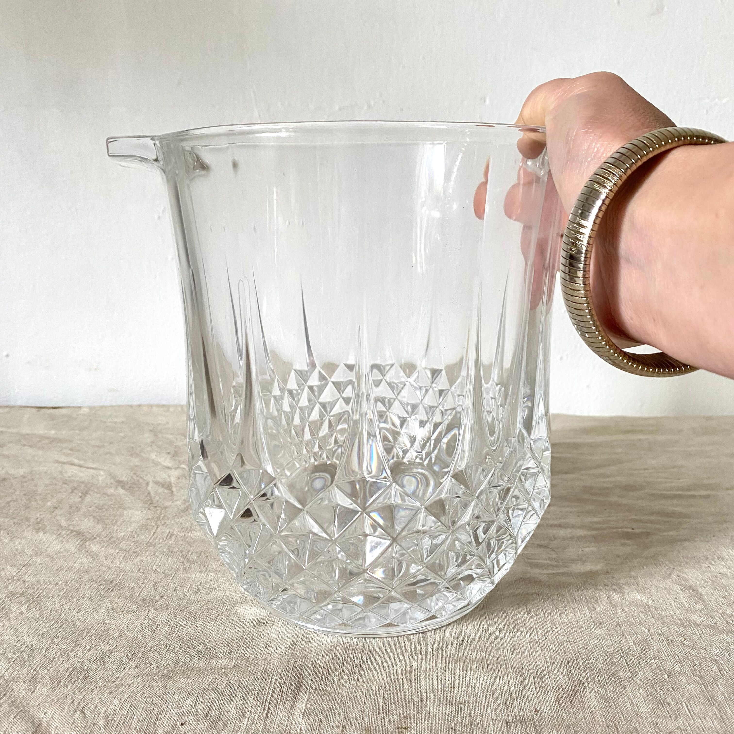 Crystal champagne bucket