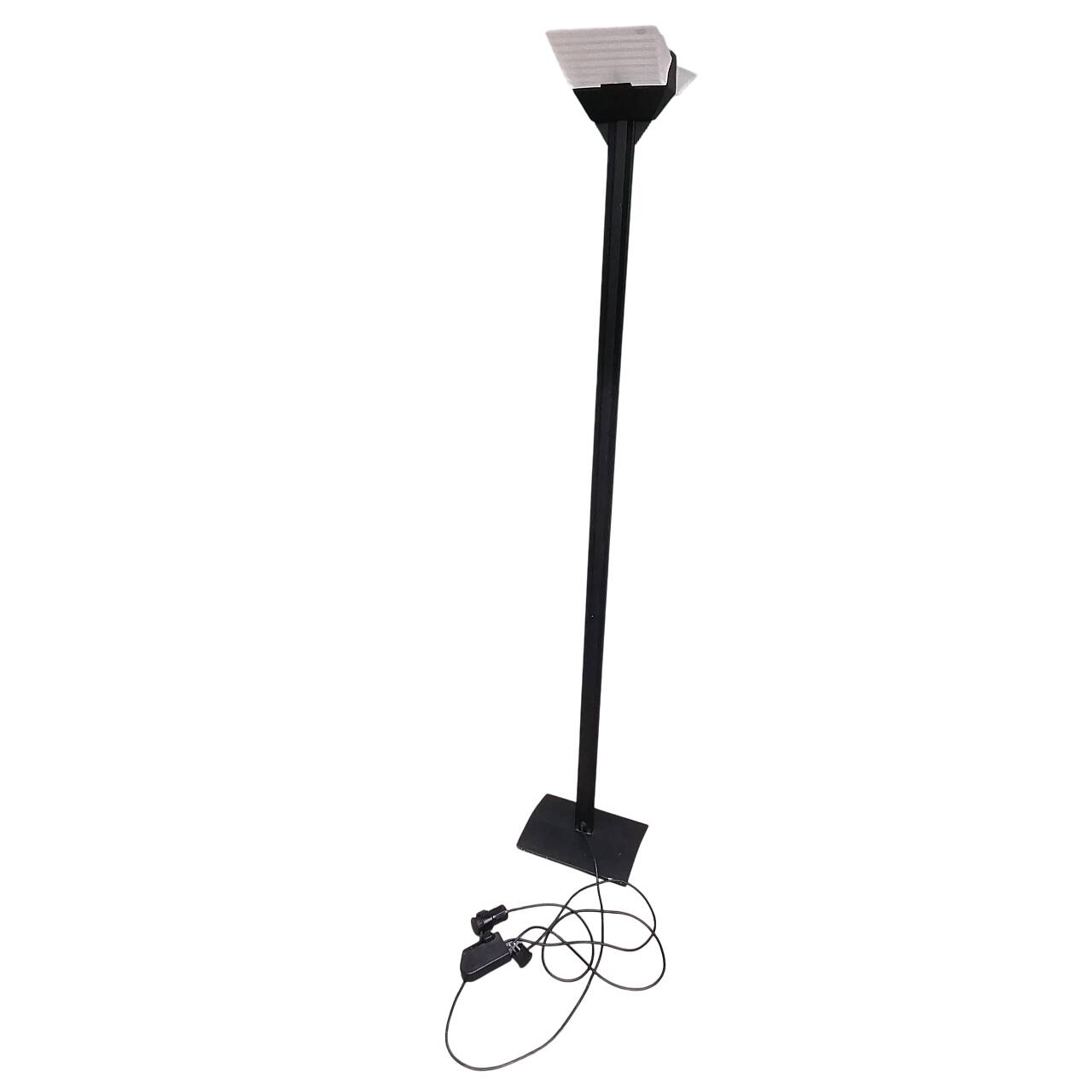 Lampada da terra in vetro di Murano, anni '70 in stile Afra e Tobia Scarpa