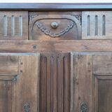 Louis XVI walnut buffet from the 19th century