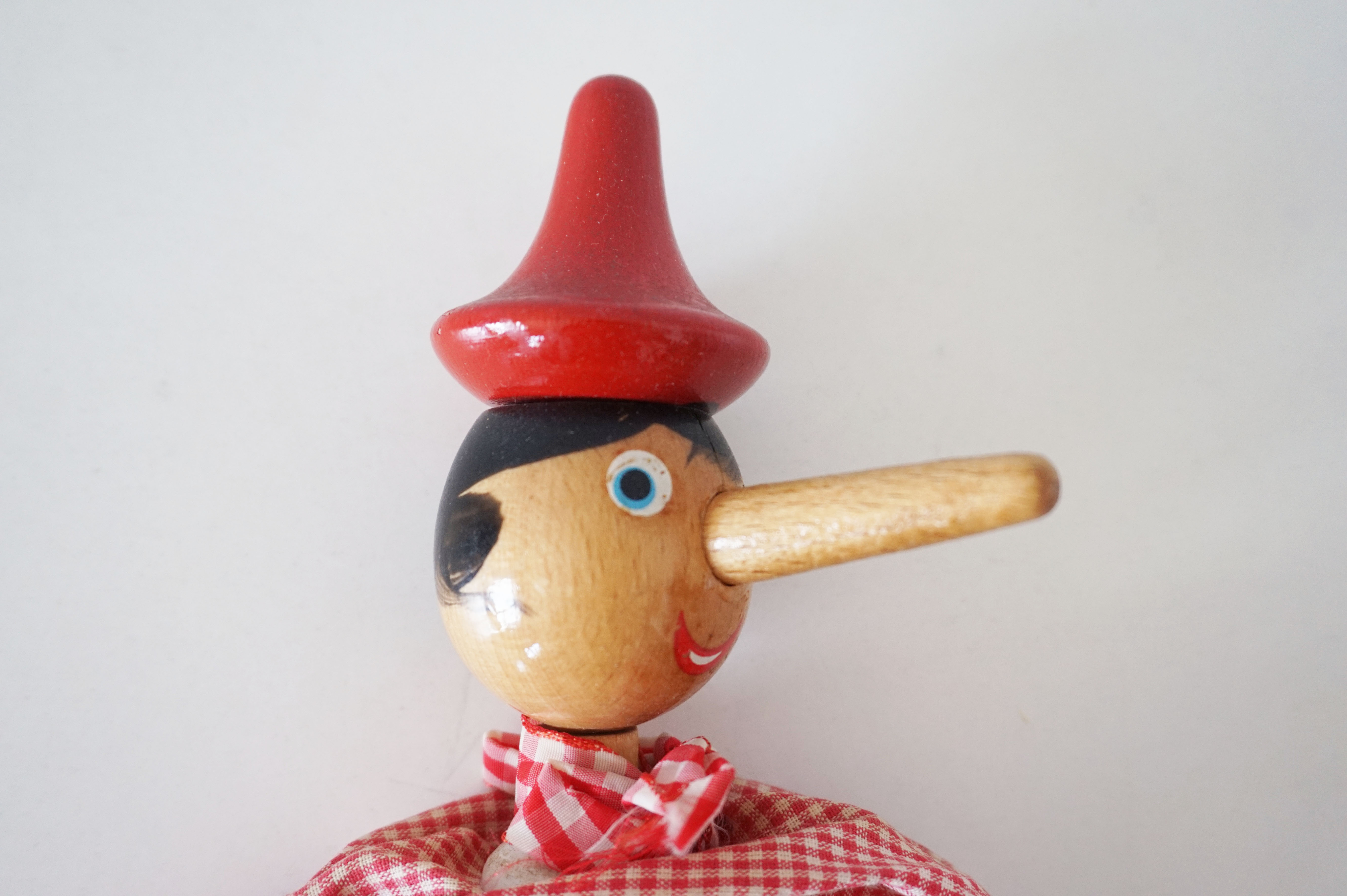 Pinocchio ancien en bois