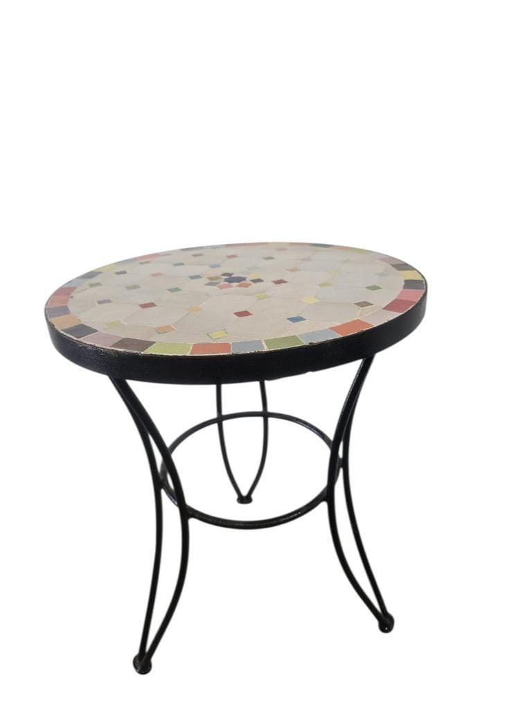 Moroccan mosaic table / side table / bistro table