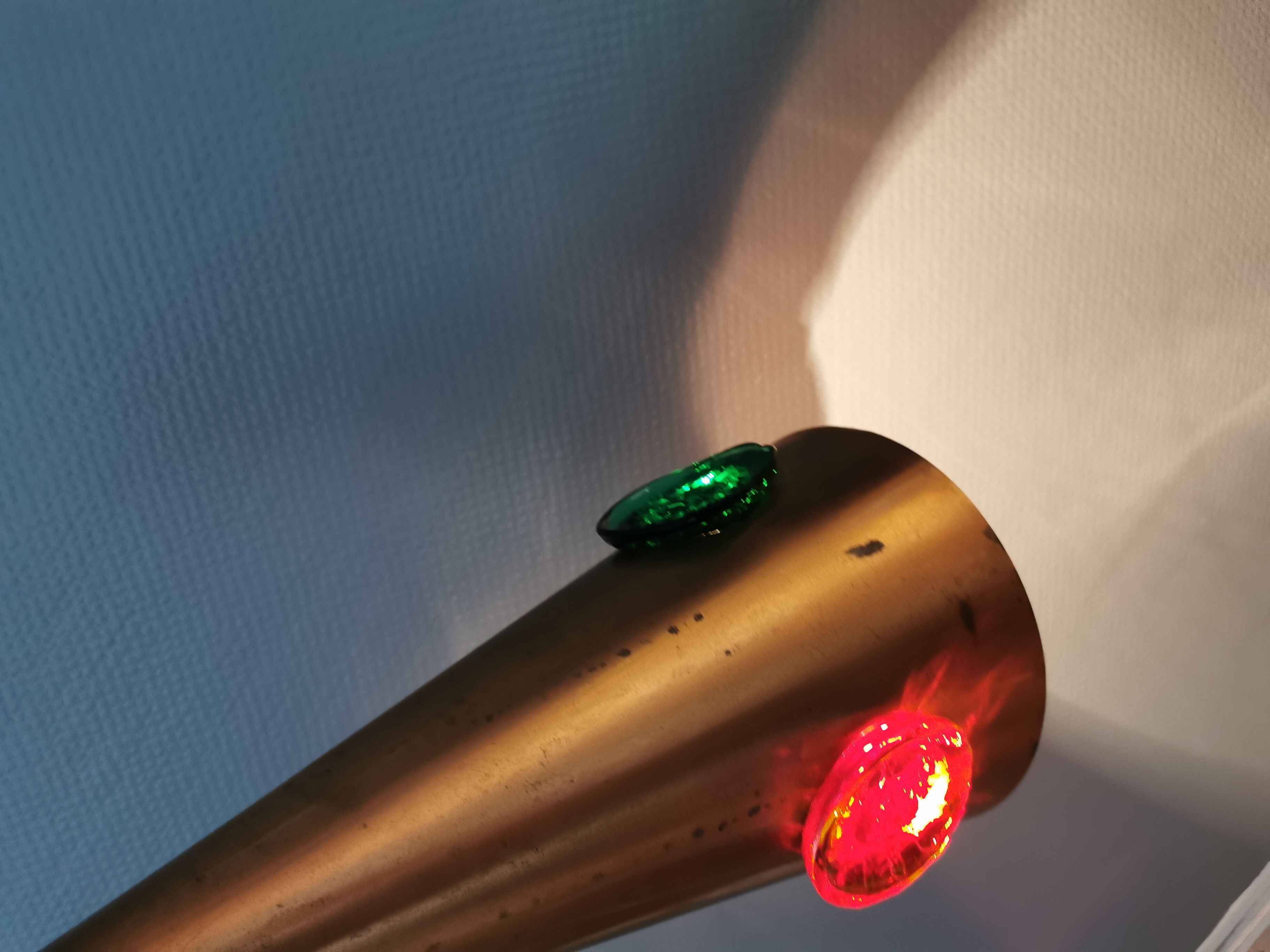 Hanging lamp, model Struten in copper by Erik Höglund & Hans Bergström for Ateljé Lyktan Sweden 1960