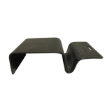 Coffee table newspaper rack