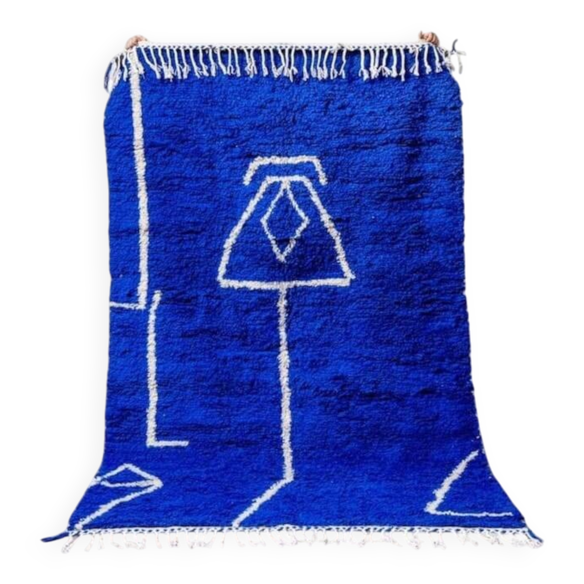 Traditional handmade Berber Azilal rug