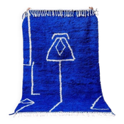 Traditional handmade Berber Azilal rug
