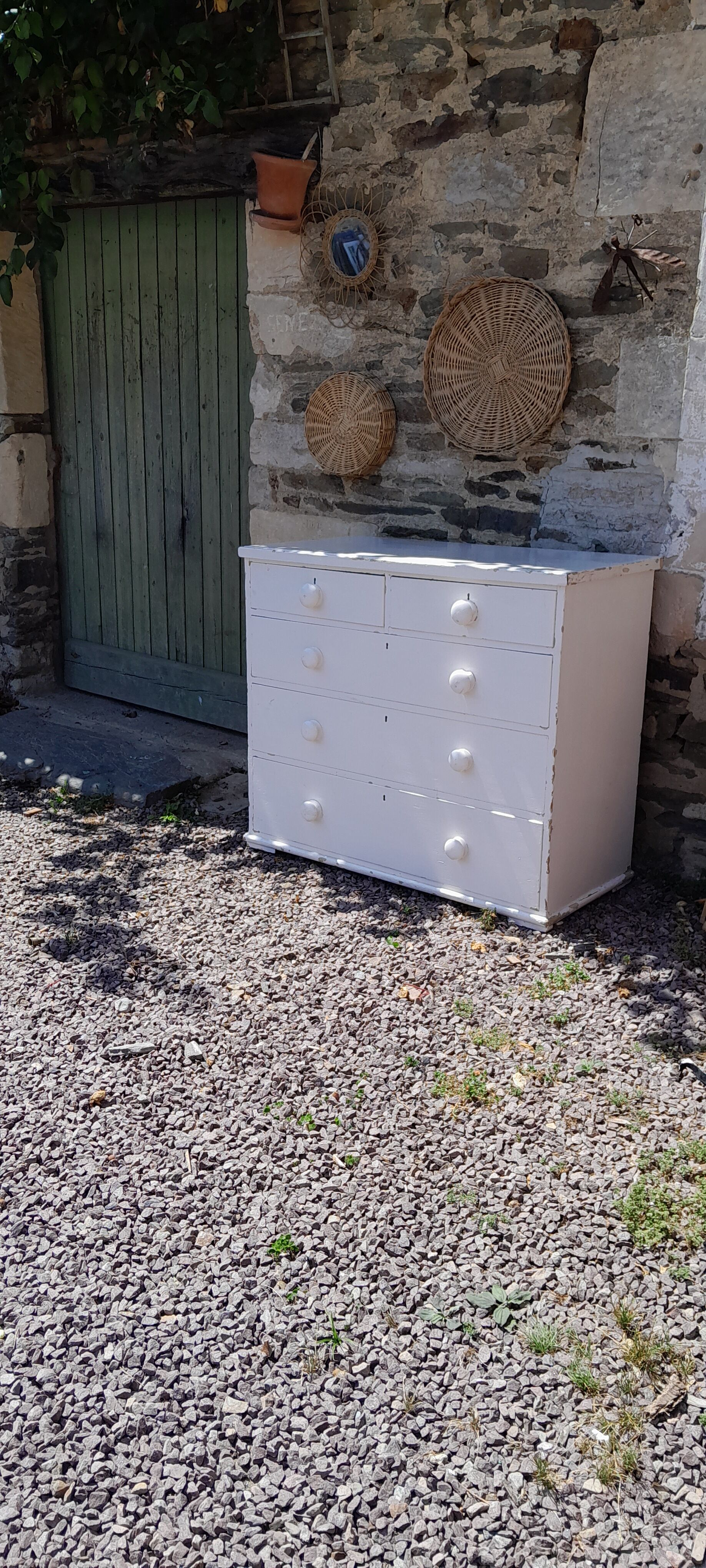 English chest of drawers