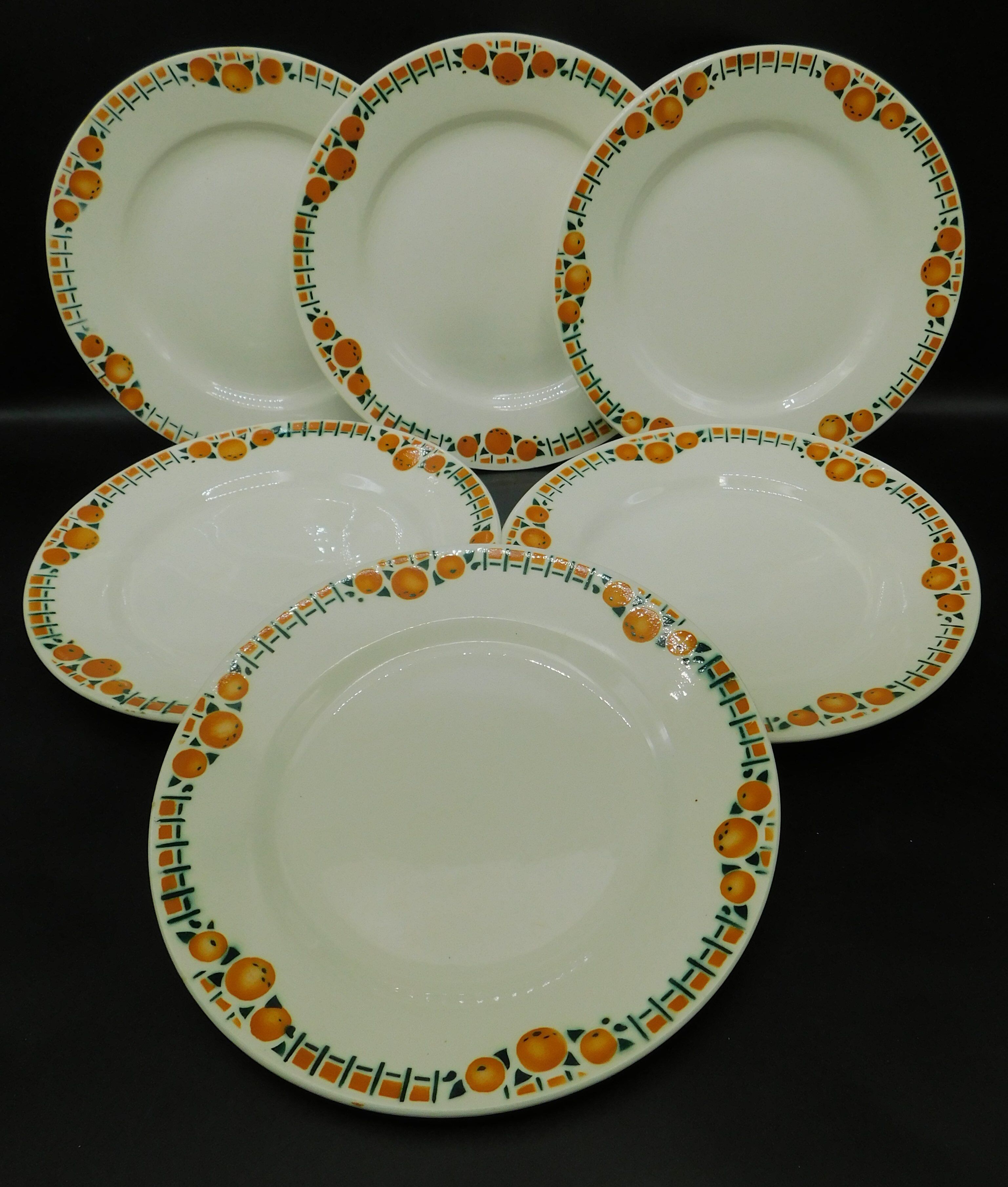 6 flat plates Saint-Amand Céranord - Cotentin