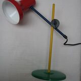 Desk lamp yellow red blue green