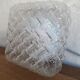 Plafonnier en verre vintage