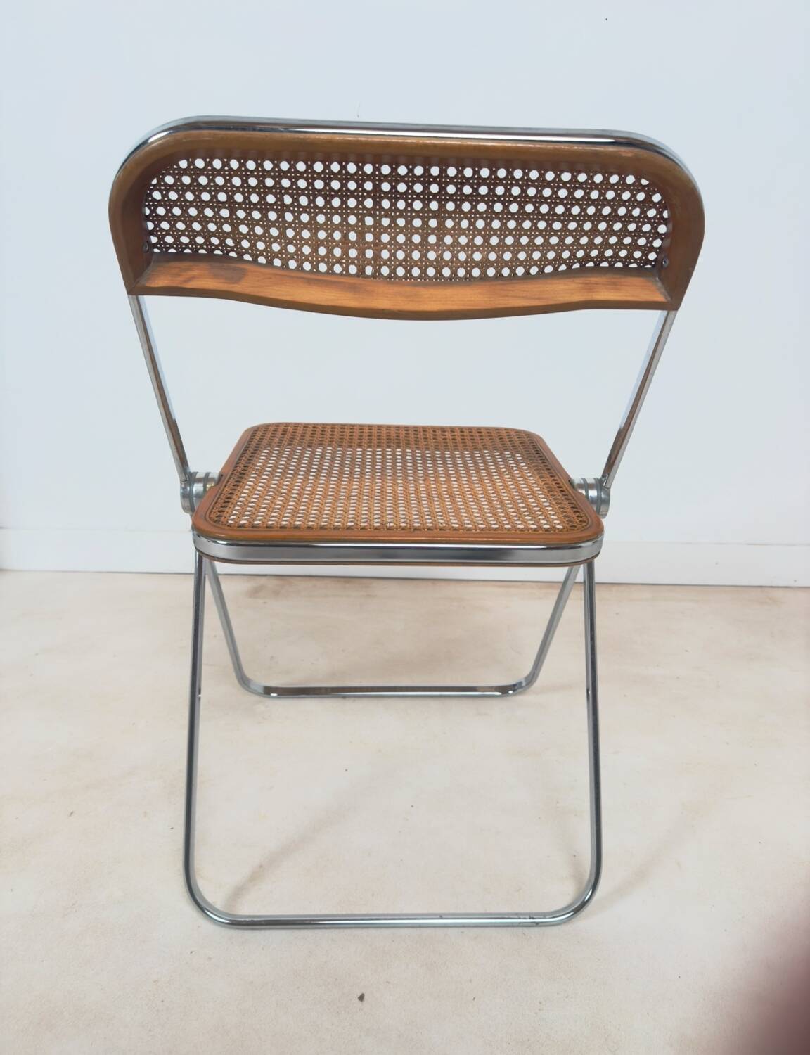 Ensemble de 5 chaises « Plia » par Giancarlo Piretti pour Castelli