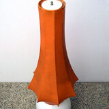 Esperia large lamp in glass and cocoon, 1960s