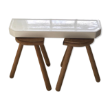 Old shelf, ceramic shelf