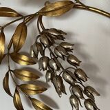 Pioggia D'Oro Wall Lamp in Gold Metal by Hans Kögl, Italy, 1970s