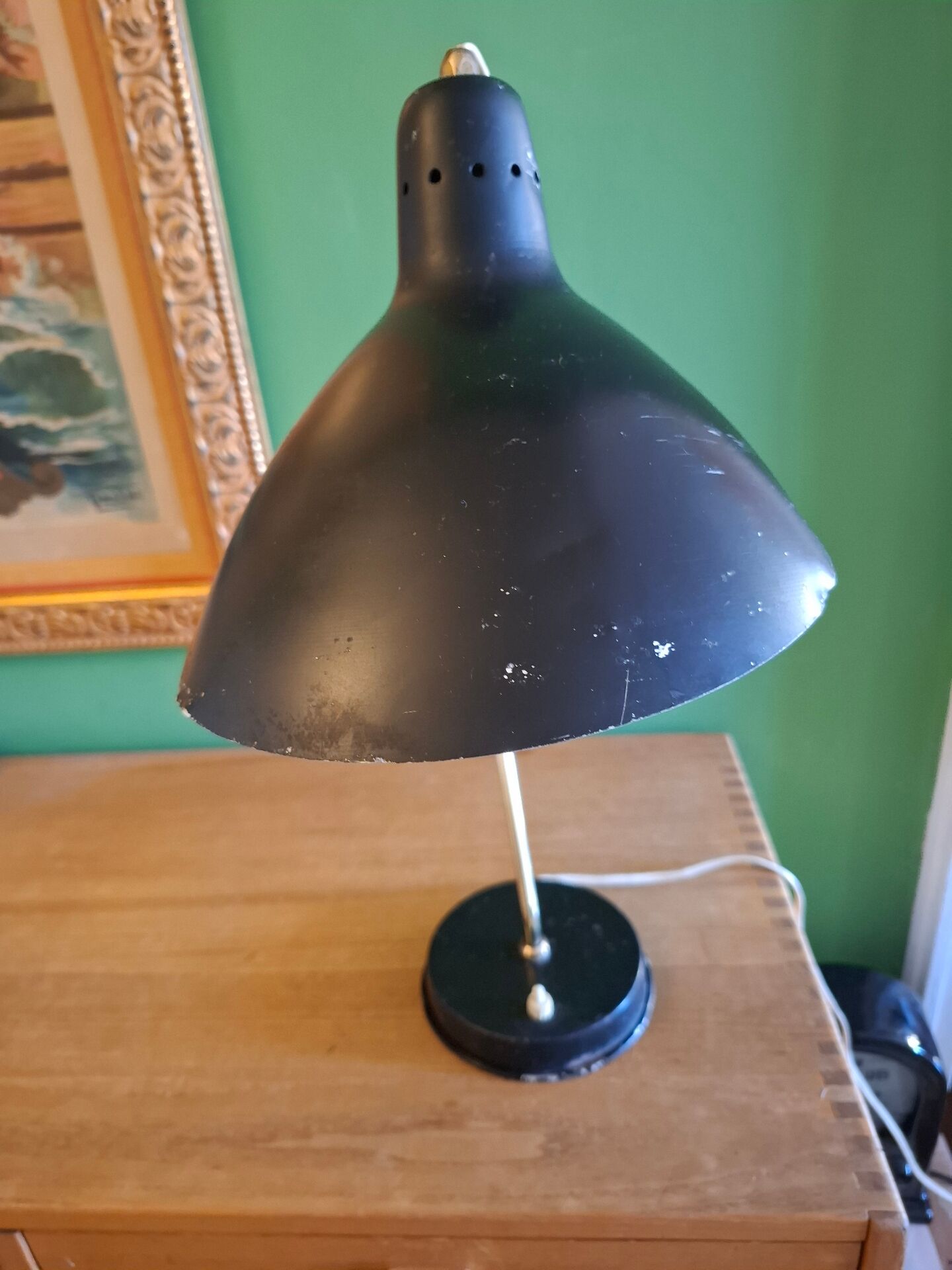 1950s lamp by Jean Boris Lacroix