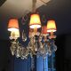 Antique chandelier with tassels