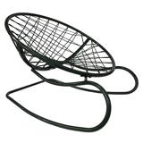 Vintage Niels Gammelgaard  Ikea Axvall Rocking Chair