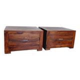 Paire de tables de chevets