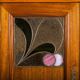 Art Nouveau cabinet with mirror, 1890s