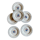 Set of 6 vintage dessert plates