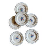 Set of 6 vintage dessert plates