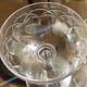 Série de 11 coupes à champagne en cristal taillé