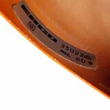 Mid-century space globe table lamp by Erco, 1970s.