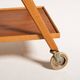 Folding Teak and Oak Trolley, Nybrofabriken