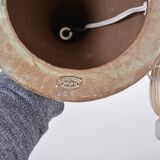 Handmade Danish Mid-Century Modern Ceramic table lamp by Løvemose Keramik