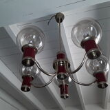 Chandelier art deco 5 globes