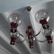 Lustre art déco 5 globes