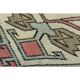 1970s vintage Turkish Oushak handmade wool cotton pink area rug 190x245