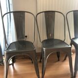 Set of 4 chairs A Tolix