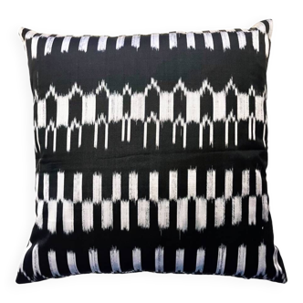 Coussin Shan noir et blanc