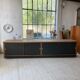 Two-sided counter sliding doors oak XXL 4m enfilade